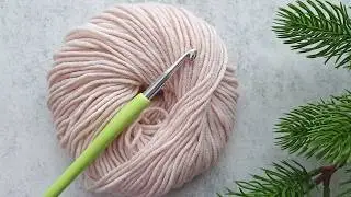 This pattern looks amazing from both sides! EASY and FAST! Crochet.