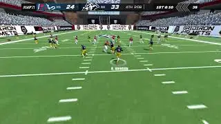 Division Round- Boston Broncos(8-8) vs. Rhode Island Razorbacks(13-3) Axis Football 2025 Season