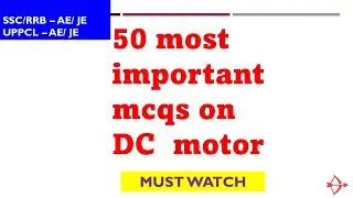 DC Motor mcqs in hindi | dc motor mcq jb gupta