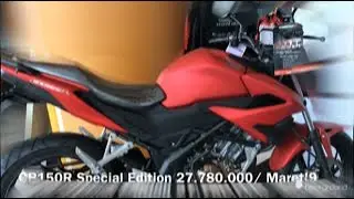 Honda CB150R Streetfire Red doff 27.780.000