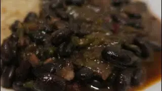 Potaje de frijoles negros / schwarze Bohnen / leicht und schnell