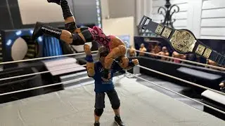 John Cena vs Bron Breakker Action Figure Match- World Heavyweight Championship
