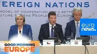 Europe's far-right leaders plead for unity in Prague rally ahead of EU elections
