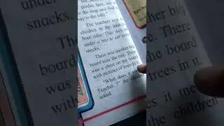 @A visit to a garden, lesson Reading, std 4 th