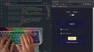 Asmr Programming - Modern Login Page - No Talking