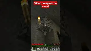 CONSTRU&Ccedil;&Atilde;O DE CASA NA MONTANHA NO MINECRAFT #shorts
