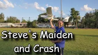 Steve's Maiden and Crash of the Volantex Ranger 2000