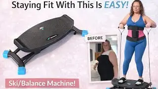 MERACH Balance Board | Rocking Stepper + Resistance Bands Full Body Trainer #ad 💖
