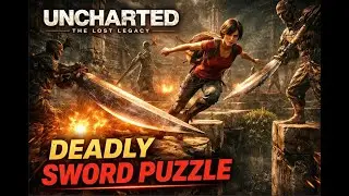Uncharted The Lost Legacy Gameplay | The Western Ghats Sword Trap Puzzle | PS5