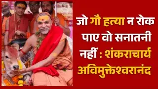 Breaking News।।शंकराचार्य अविमुक्तेश्वरानंद ने सरकार पर बोला हमला।।Tehelka Digital
