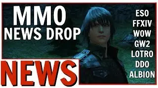 MMO News Drop: ESO Elsweyr PTS, FFXIV Crossover, GW2 Updates, WoW Classic Beta and More
