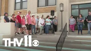 Pope County community hosts prayer vigil for child abuse victims