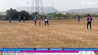 THIRUMALA TIGERS vs MIGHTY WARRIORS | TPL SEASON 6(League Matches) | Live - Tadpatri Gopal Reddy S…