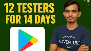Google Play Closed Testing - 12 Testers Requirement in Play Console #apptesting #apppublishing  