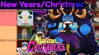 Рождественское обновление ANIME CRUSADERS, список лучших и самых популярных юнитов (P2)