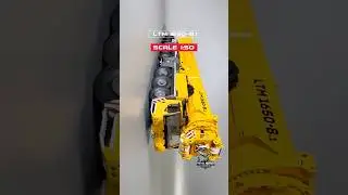 Исследуйте модель крана LTM 1650-8.1 в масштабе 1:50 &ndash; Детализирован с любого ракурса!