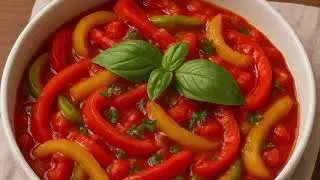 Peperonata ricetta della nonna, provala cos&igrave;! 🫑