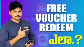 How to Redeem Jio Free Data Vouchers || Explained  in Telugu || by Rafee Creator