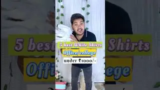 5 Must Have White Shirt For Men 2025 #whiteshirt #whiteshirts #uspolo #shirts #mensfashion #haul
