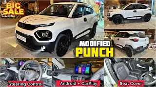 Tata Punch Base to Top Modified With Price ✅ Tata Punch Pure Base to Top Modification ✅