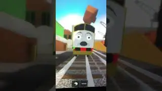 Diesel10 crashes into some trucks trying to catch thomas and lady