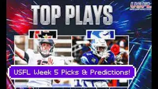 USFL Week 5 Picks & Predictions!
