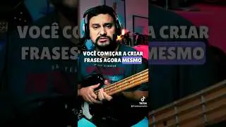 Macete para Iniciante Criar Frases com Escala Maior (Frases Top) #auladebaixo
