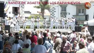 LA BANDA DE AGAETE CON LOS PAPAHUEVOS.
