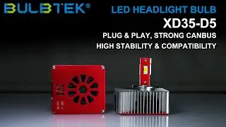 Plug & Play, High Stability & Compatibility XD35-D5 LED Headlight Bulb