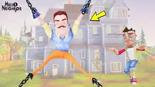 YOK BÖYLE BİR EV 😱 Hello Neighbor Efsane Mod