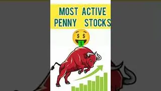 Most active penny stocks | penny stocks | stocks | #sharemarket #stocks #shorts