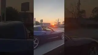 sunset cruise 🌄 #chevrolet #corvette #ls1 #ls6 #btr #nittotires #cruising #musclecar #lsx #v8 #gm