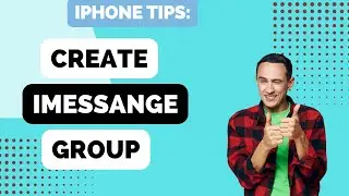 How to Create an IMessage Group Chat iPhone
