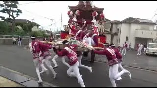 2025年 市場秋祭り 宵宮午前曳行