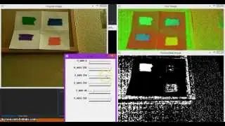 Filtering Color using Visual Studio 2013 and OpenCV 2.4.10.
