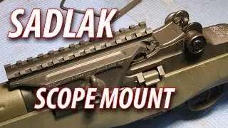 How to Install the SADLAK Scope Mount M1A or M14 Springfield