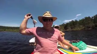 Canoeing George Dam December 2015