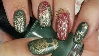 Marianne nail Fall plate swatches