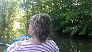 Im Kajak zw. Labussee u. Useriner See