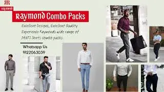 Raymond Pant Shirt Combo Pack at Huge Discount