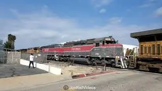 5/21/22 Pre: EB Union Pacific Long Beach Hauler passes Mission Mill Rd with FXE 3227 and FXE 3163