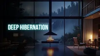 Deep Sleep Music Gentle Rain & Soft Piano 🌧️ Deep Hibernation Sleep (No Alarm Needed)