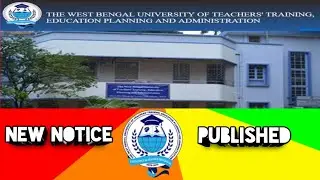 Wbuttepa new noticed published |PGDEPA Admission 2022-23