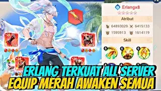 AWAKEN Semua Equipment Merah & FULL RUNE! ERLANG Terkuat XiangYing CP 3000M - Monkey King AoH
