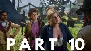 RED DEAD REDEMPTION 2 - WALKTHROUGH GAMEPLAY PART 10 | POLITE SOCIETY, VALENTINE STYLE (RDR2)