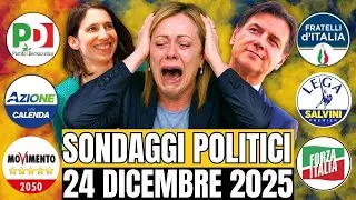 SONDAGGI POLITICI: CLAMOROSO COLPO DI SCENA, CLASSIFICA RIBALTATA!