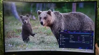 MSI MAG 321CUP &ndash; Jak włączyć poprawę obrazu (Image Enhancement)