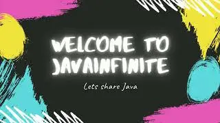 Welcome to JavaInfinite