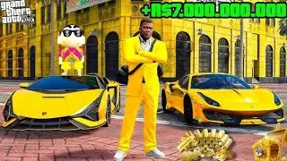 ShinchaN ToucH AnythinG BecomE GolD IN GtA V || MlorD Gta | EverythinG Is FreE In GtA V 