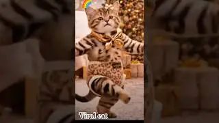 cute#funny#viral#cat dancing video#trending#new#song#meow#sound#ai#pet#lovers#best#shorts#kids